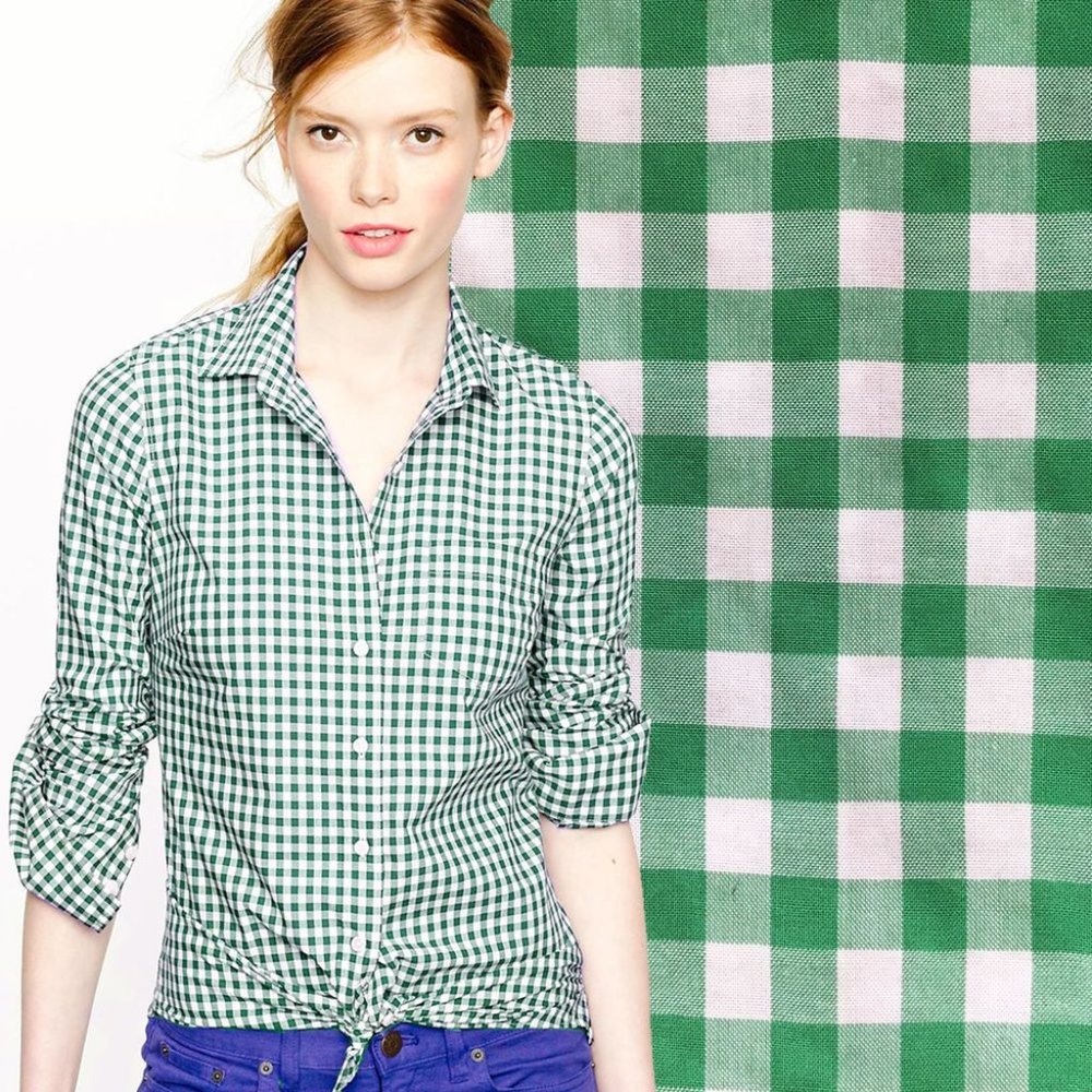 Gingham J. Crew Shirt